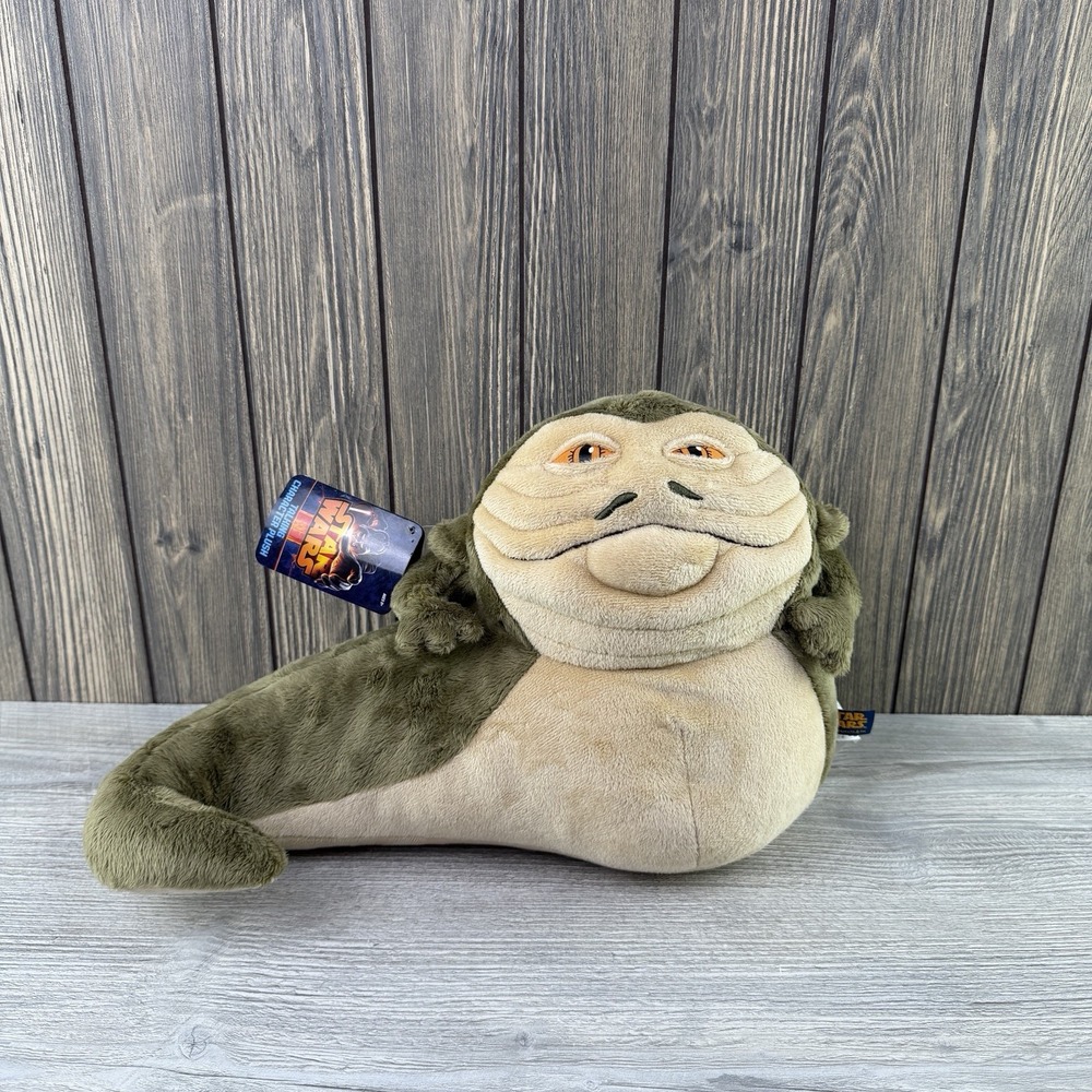 Star Wars Jabba The Hutt Talking Plush Underground Toys SW00672 Tested Works